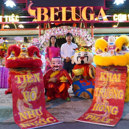 KHAI TRƯƠNG BELUGA RESTAURAN THỦ ĐỨCc